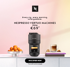 Vertuo machines from €69